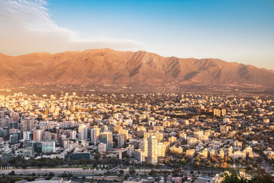 santiago vista aerea